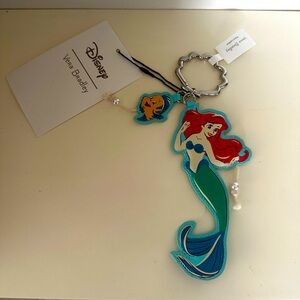 Vera Bradley the little mermaid bag charm